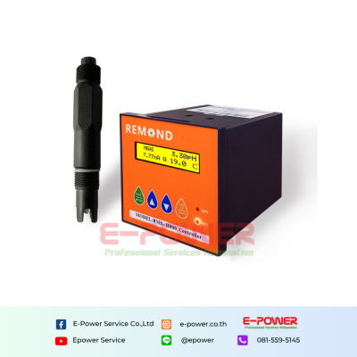 REMOND Factory Low Price High Precision Industrial PH/ORP Sensor Controller PT1000 Temperature Sensor