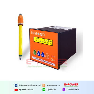 REMOND Factory Low Price High Precision Industrial PH/ORP Sensor Controller PT1000 Temperature Sensor