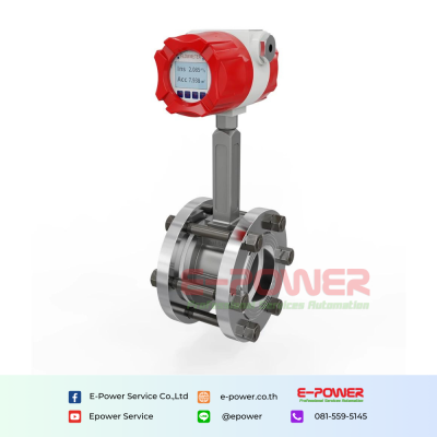 SUP-LUGB Vortex flowmeter wafer installation