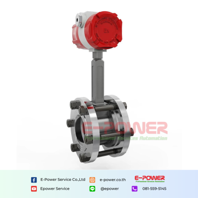 SUP-LUGB Vortex flowmeter wafer installation