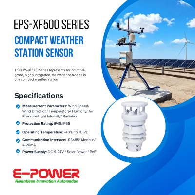 EPS-XF500 Series Compact Weather Stations Sensor