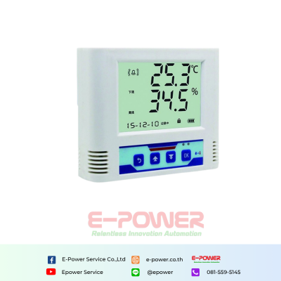 Ethernet type temperature and humidity transmitter (TCP/IP)