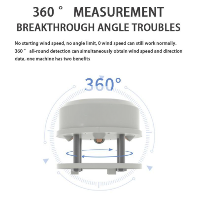 Ultrasonic wind speed and direction transmitter (2000kHz)