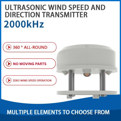 Ultrasonic wind speed and direction transmitter (2000kHz)