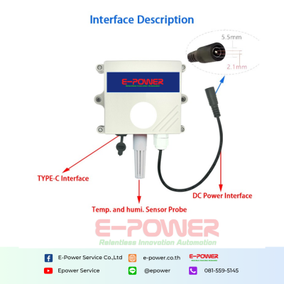 LoRa CH4 temperature and humidity sensor / ZW-ST518