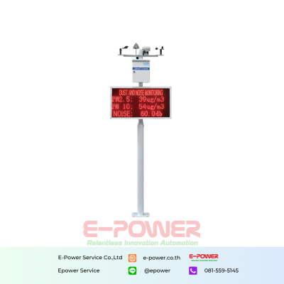 Online Monitoring System for Noise and Dust