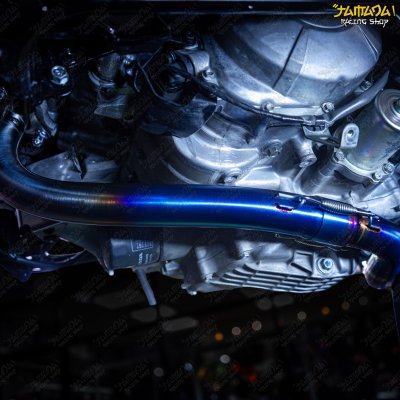 คอท่อไทเทเนี่ยม แบรนด์ TRS สำหรับ Forza 750