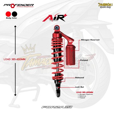 โช๊ค Profender AIR Plus สำหรับ Forza350
