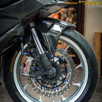 FORZA 750 บังโคลนหน้าเพียวคาร์บอน ลาย 2