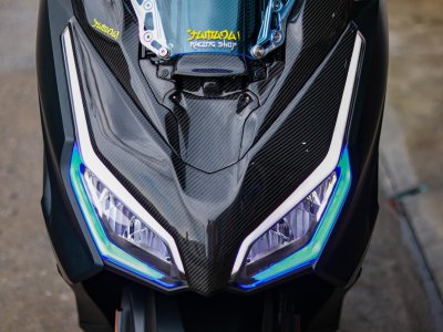 ไฟเลี้ยวในโคม V.3 คาง สีน้ำเงิน FORZA350 2023