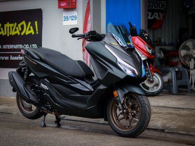 ไฟเลี้ยวในโคม V.3 คาง สีน้ำเงิน FORZA350 2023