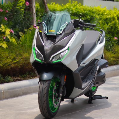 ไฟเลี้ยวในโคม V.3 คาง สีเขียว FORZA350 2023