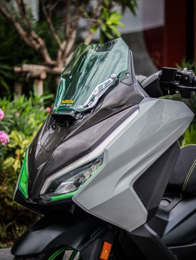 ไฟเลี้ยวในโคม V.3 คาง สีเขียว FORZA350 2023