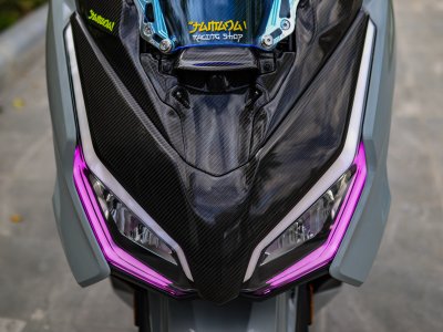 ไฟเลี้ยวในโคม V.3 คาง สีม่วง FORZA350 2023