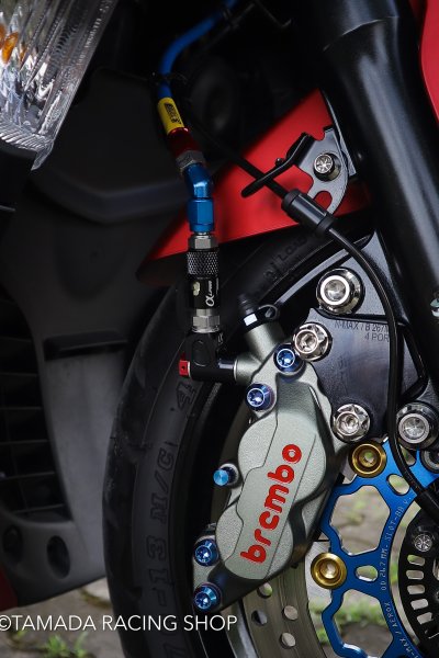 SET สายเบรก ALPHA | FORZA 300/350 ปั้ม BREMBO