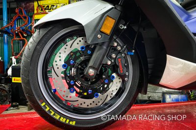 SET สายเบรก ALPHA | FORZA 300/350 ปั้ม BREMBO