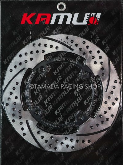 KAMUI จานเบรกหลัง 240มม FORZA 300/350 |ใบกลม/ใบหยัก