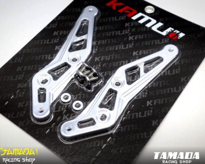 FORZA350 ขาชิวแต่งcnc สีเงิน