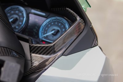 ครอบไมล์ ซ้าย และ ขวา คาร์บอนผ้าลาย4 สำหรับ FORZA350 ทุกปี