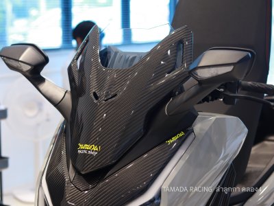 ปิดท้ายบน คาร์บอนผ้าลาย4 สำหรับ FORZA350 ทุกปี