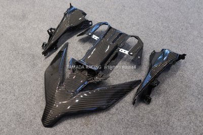 หน้าซิ่ง full คาร์บอนผ้าลาย4 สำหรับ FORZA350 ปี 2023-ปัจจุบัน