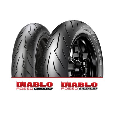 PIRELLI สายฟ้า Rosso Scooter120/70 -15 , Rosso Sport140/70-14