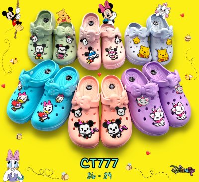 CT777 36-39 สวมผู้ใหญ่สายโบว์ (แพ็ค 6 คู่ คละสี คละไซส์)
