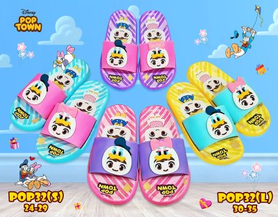 POP32 S L โดนัลเดซี่ (แพ็ค 6 คู่ คละสี คละไซส์)