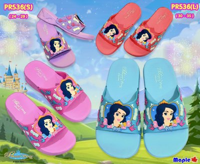 PR536 S L Snowwhite  (แพ็ค 6 คู่ คละสี คละไซส์)