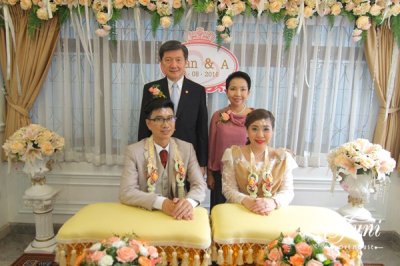 งานแต่งงานคุณจันทร์  & คุณเอ