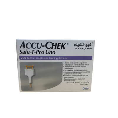 เข็มเจาะเลือดปลายนิ้ว ACCU-CHEK รุ่น Safe-T-Pro-Uno