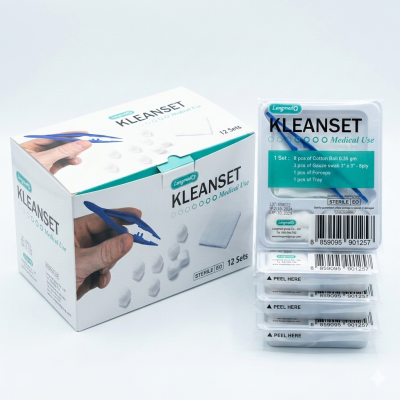 ชุดทำแผลปราศจากเชื้อ Kleanset (ยกแพ็ค 12 ชุด/แพ็ค)