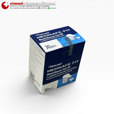 Terumo Medisafe Fit ชุดตรวจน้ำตาลในเลือดและเข็ม EXP03/2570