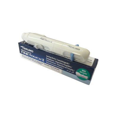 ปากกาเจาะเลือดปลายนิ้ว TERUMO MEDISAFE fine touch II