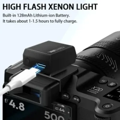 MEDALight Upgrade Aluminum F1s Mini Camera Flash for Ricoh GR3/GR3X