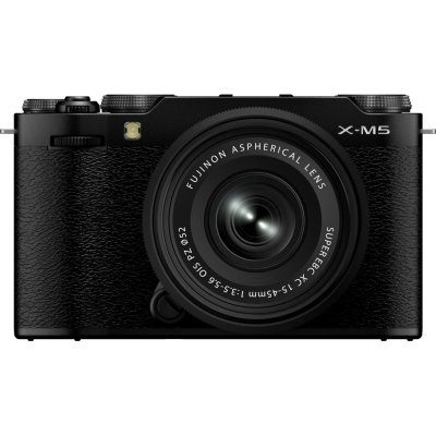 FUJIFILM X-M5 Kit XC 15-45mm f/3.5-5.6 Lens (Black)