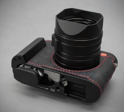 Lims LC-Q3DBK Camera Case for Leica Q3 / Q3 43 ( Black-Red )