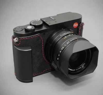 Lims LC-Q3DBK Camera Case for Leica Q3 / Q3 43 ( Black-Red )