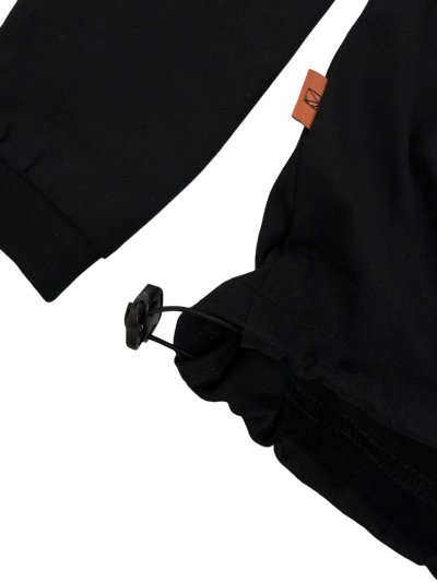 Long Sleeve Polo Shirt Black Color