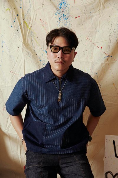 Patchwork Denim Shirt Patchwork Denim Shirt