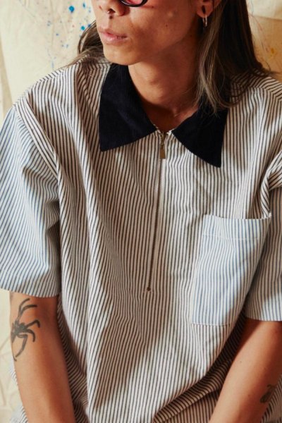 Stripe Pullover Shirt Stripe Pullover Shirt