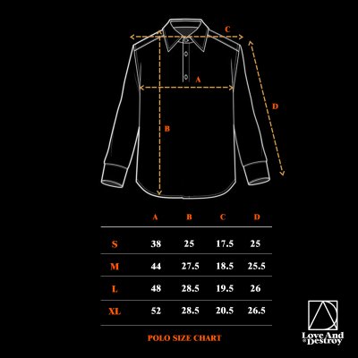 Long Sleeve Polo Shirt Black Color Long Sleeve Polo Shirt Black Color