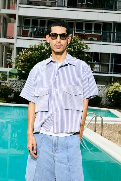 Love and Destroy Boxy short sleeves shirt