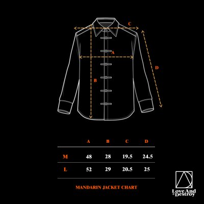 Love and Destroy Madarin coach jacket Love and Destroy Madarin coach jacket