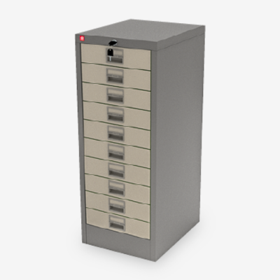 ตู้เก็บเอกสาร 10 ลิ้นชัก ยี่ห้อ Luckyworld รุ่น CDX-10