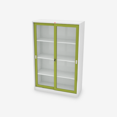 ตู้บานเลื่อนกระจกสูง ยี่ห้อ Luckyworld รุ่น KSG-120K