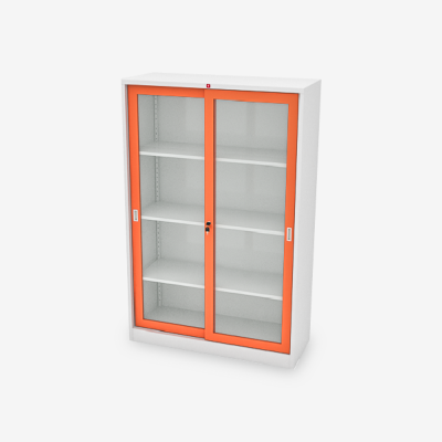 ตู้บานเลื่อนกระจกสูง ยี่ห้อ Luckyworld รุ่น KSG-120K