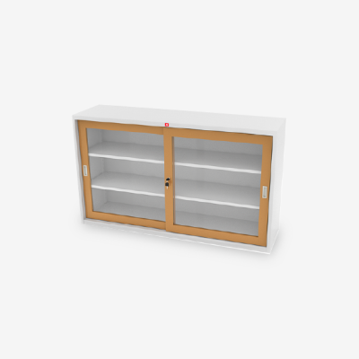 ตู้บานเลื่อนกระจก ยี่ห้อ Luckyworld รุ่น KSG-150