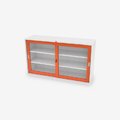 ตู้บานเลื่อนกระจก ยี่ห้อ Luckyworld รุ่น KSG-150