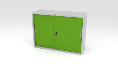 ตู้บานเลื่อนทึบ ยี่ห้อ Luckyworld รุ่น KSS-120